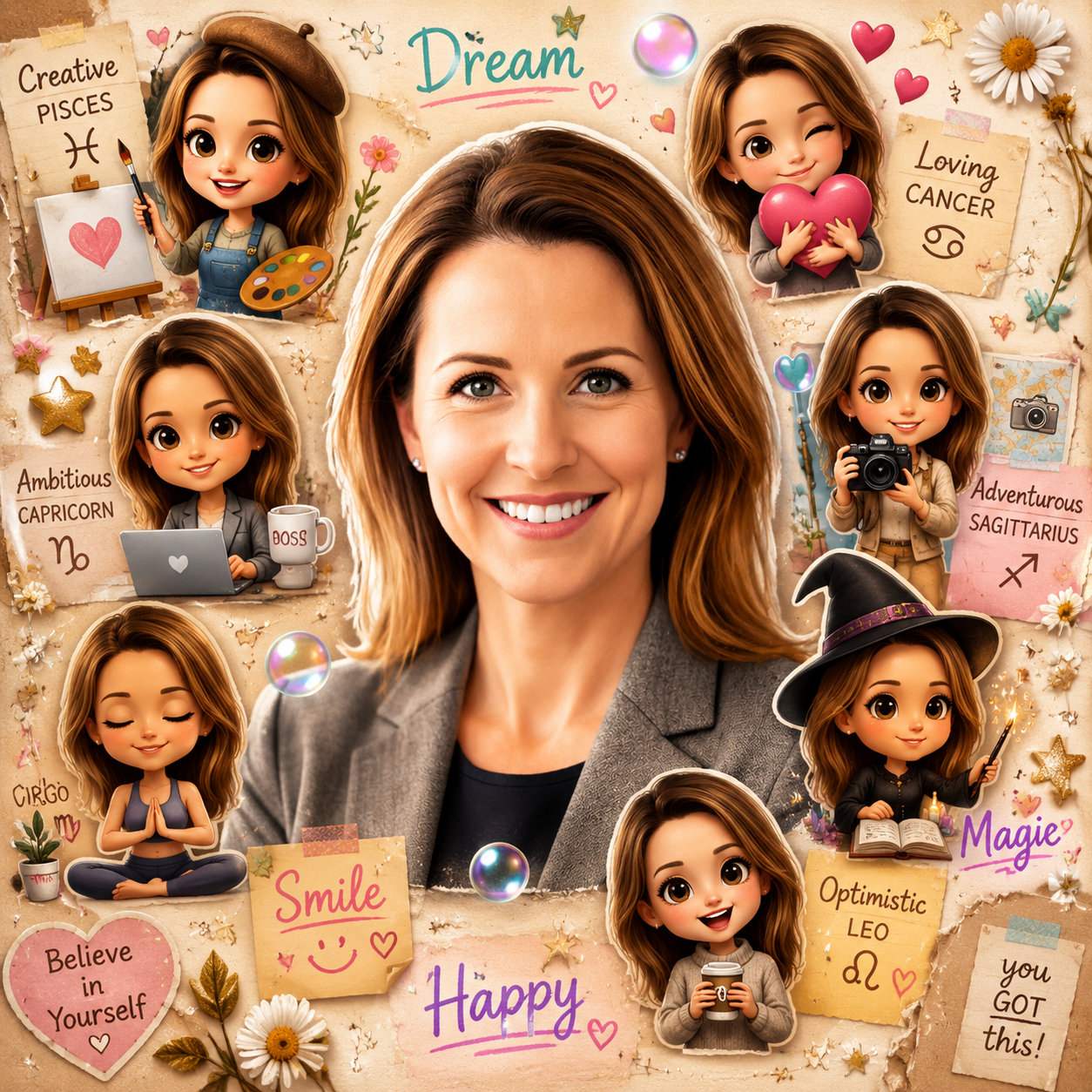 AI Chibi Cartoon Style