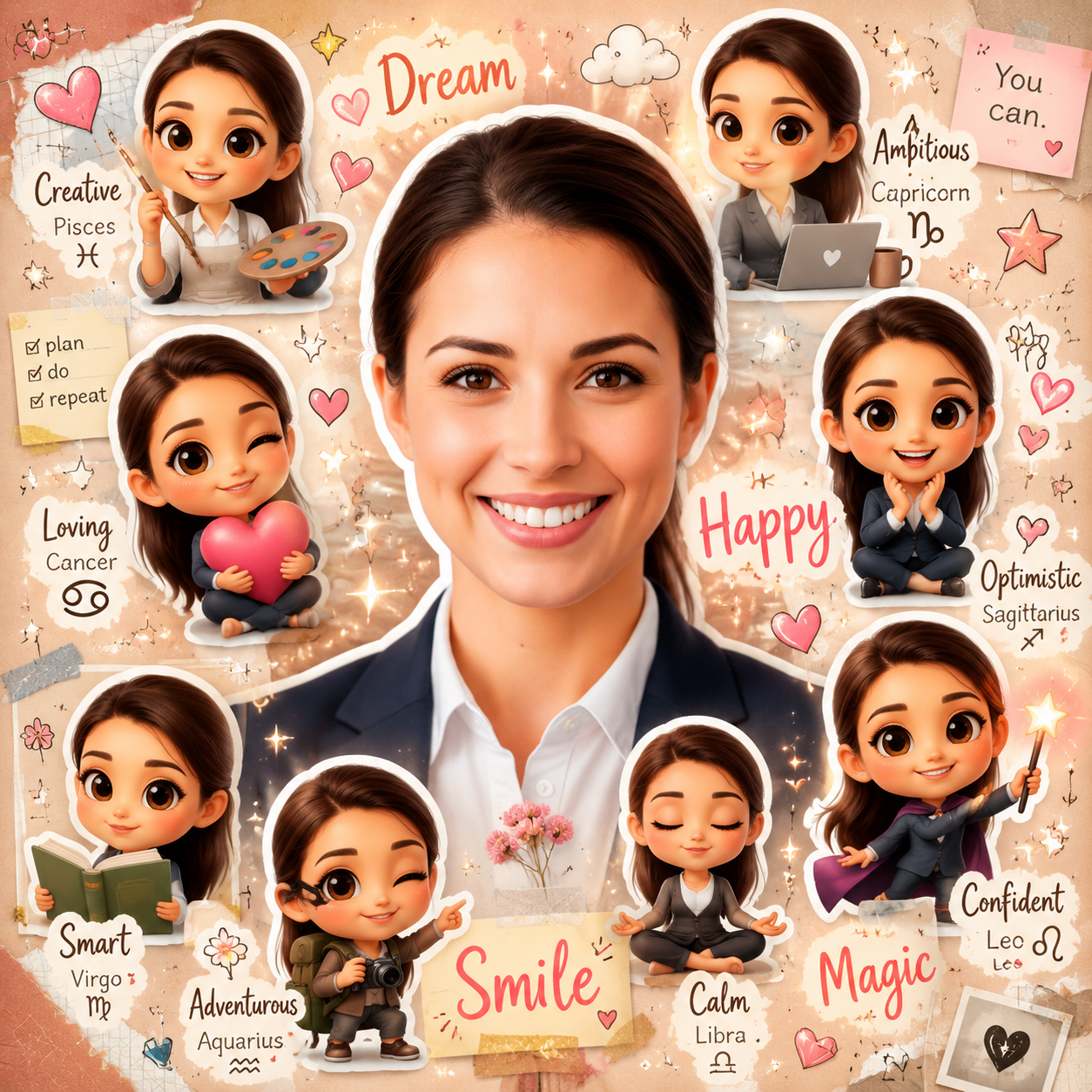 Sticker Pack Collage